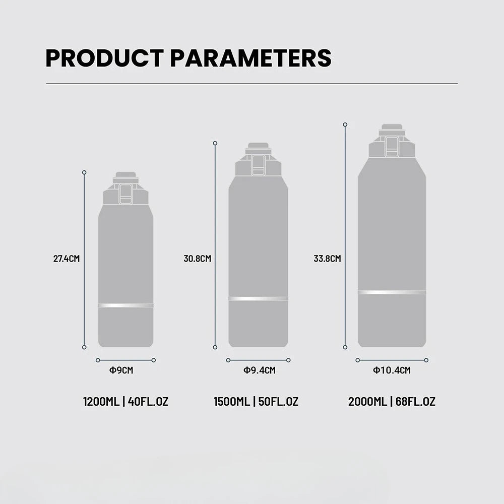 Botella térmica de acero inoxidable – TYESO
